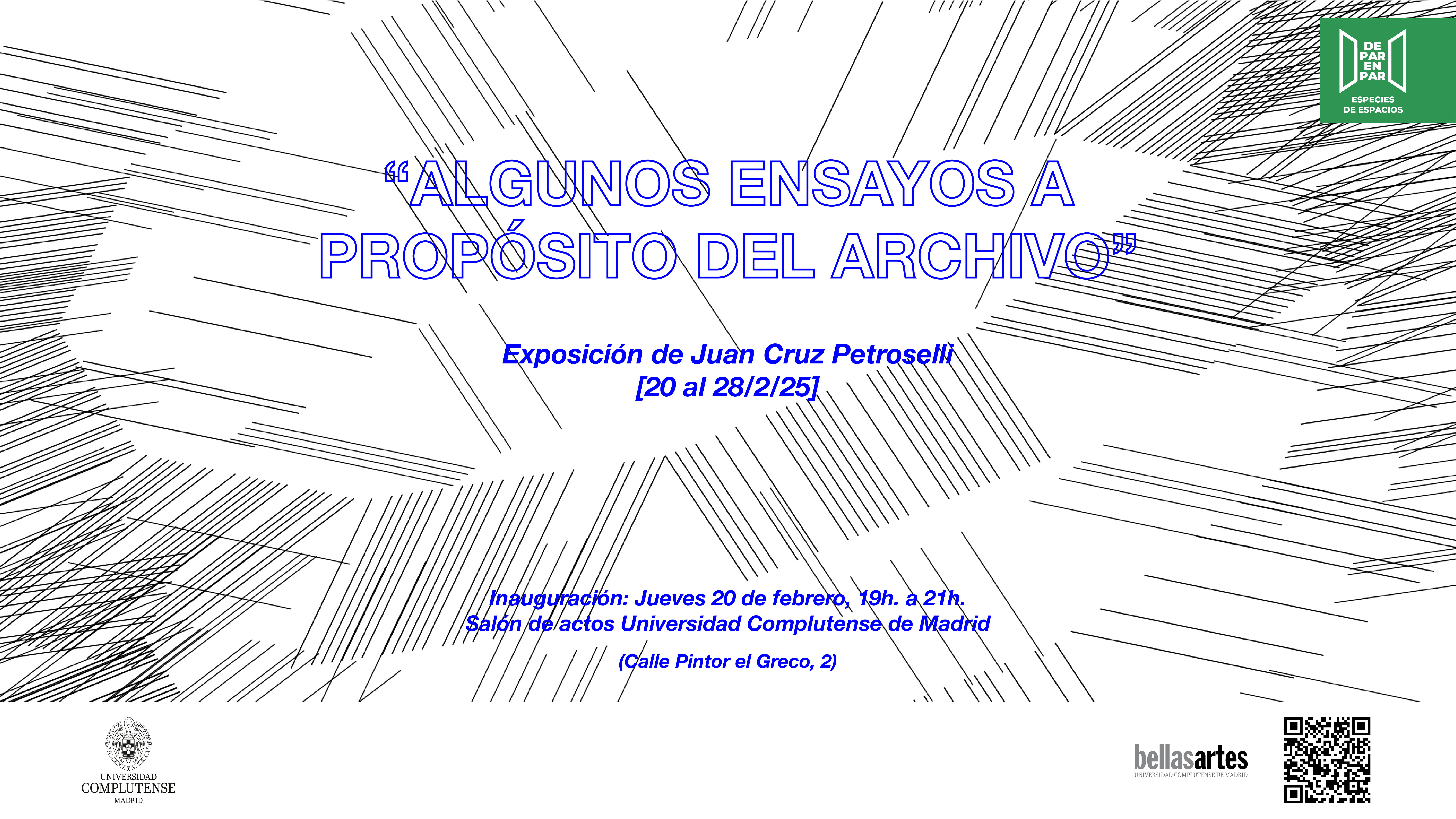 "Algunos ensayos a propósito del archivo"